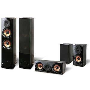 Pure Acoustics Supernova 5 - Conjunto de caixas acústicas 5.0 para Home Theater