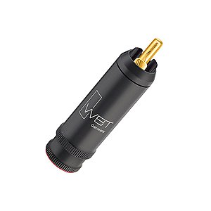 WBT 0114 CU - Plug Nextgen RCA Conexão para Caixa Acústica