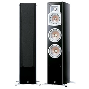 Yamaha NS-555 - Par de caixas acústicas Torre 3-Vias, 4-Falantes Bass-Reflex