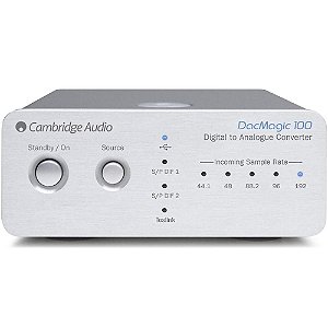 Cambridge Audio DacMagic 100 - Conversor digital/analógico Prata