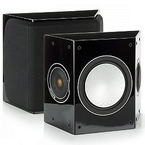 Monitor Audio Silver FX - Par de caixas acústicas Surround Dipolar/Bipolar Preto Laqueado