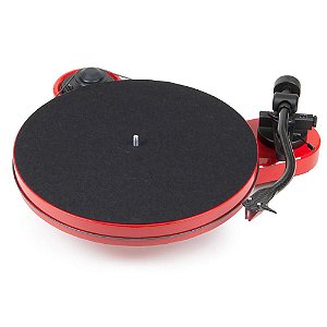 Pro-Ject RPM 1 Carbon - Toca-discos manual com agulha 2M-RED sem phono Vermelho