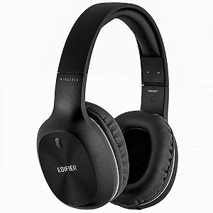 Fone de ouvido Hi-Fi Over-Ear Edifier W800BT Bluetooth 75h Bateria Preto