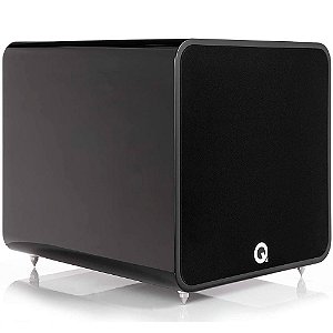 Q Acoustics Q B12 - Subwoofer ativo de 12'' para Home Theater 220w Classe D 110V Preto