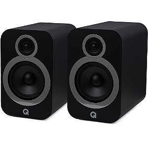 Q Acoustics 3030i - Par de Caixas Acústicas Bookshelf 145W 4-6 Ohms Preto