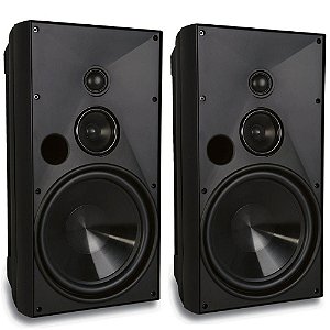 Proficient AW830 Par de Caixas Acústicas Externas com Woofer de 8″ 175 Watts RMS Preto