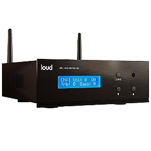 Loud APL 420S BT Amplificador Estéreo Compacto 2 Zonas Bluetooth Óptica Auxiliares Analógicas Bivolt