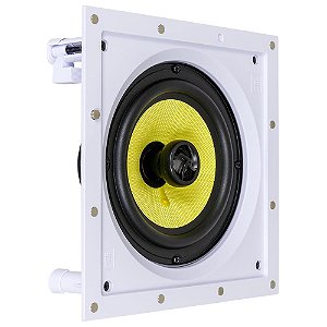 Caixa acústica de embutir JBL CI6S Plus com Tela Magnética 160W Cone de Kevlar 6 1/2" Unidade