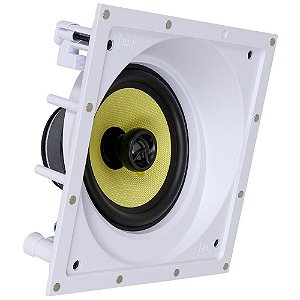 Caixa acústica de embutir angulada JBL CI6SA Plus com Tela Magnética Cone de Kevlar 6 1/2" Unidade