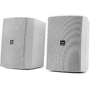 JBL Stage XD-6 Par de Caixas Acústicas Externas Indoor Outdoor Tela Magnética 2-vias 100W IP67 Branco