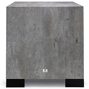 AAT Cube Hout Subwoofer Ativo de 8" Pol. 400W RMS Classe AB 4 Ohms Bivolt Beton