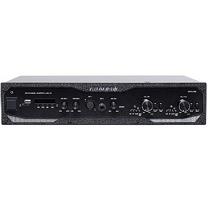 Amplificador Profissional Frahm GR 5000 BT G5 600W Bluetooth USB FM SD Auxiliar Bivolt
