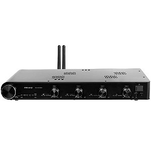 Amplificador Frahm Slim 4700 HDMI Optical Bluetooth 4 Canais de 120W RMS 4 Ohms Classe D Bivolt
