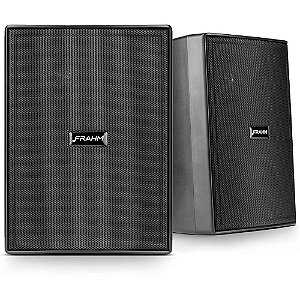 Caixa De Som Passiva Frahm Ps 200 New 60W 8 Ohms 2 vias Preta Par