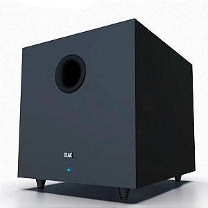 Subwoofer Ativo Elac Titan Pro 800-BK Classe D Woofer 8" Pol. 120W Bivolt Preto