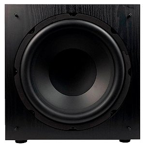 Subwoofer Ativo Elac SUB1025 Amplificador Classe D de 10 Polegadas 200 watts Preto 127V