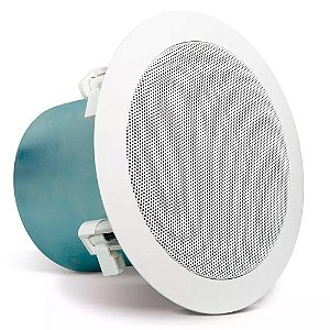 Work Pro IC 611 T Caixa de Som de Teto com Back Box 30W 100V 8 Ohms Branco