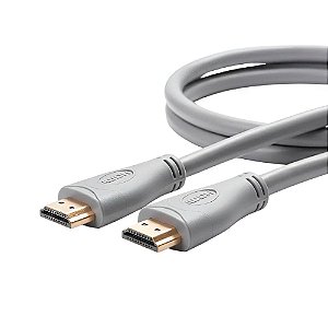 Cabo HDMI Platino Discabos HDR 4K 60HZ HDR Cobre OFC Alta Qualidade 10 Metros