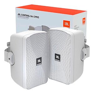 JBL Professional Control SA5-Pro Par de Caixas Acústicas  Passiva Outdoor Bass Reflex 5,25" Pol 80W Branco