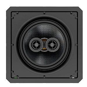 Caixa Acústica de Embutir Loud SQ8 120 Estéreo 8 Polegadas 120W Kevlar Preta