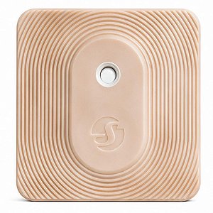 Medidor Inteligente de Temperatura e Humidade Shelly BLU H&T ZB Marrom Casa Inteligente