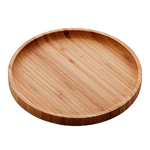 Bandeja de Bambu Redonda