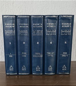 Caldas Aulete (5 volumes)