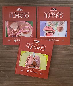 Atlas do Corpo Humano – DK (3 volumes)