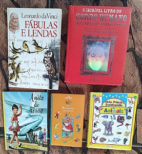 Lote de Livros Infantis