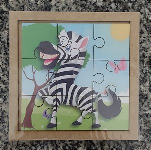 Zebra - Quebra cabeça