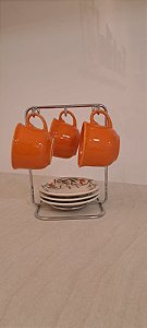 Suporte para Xícaras e Pires de Chá