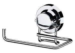 Suporte Papel Higiênico c/ Ventosa  - Cromado