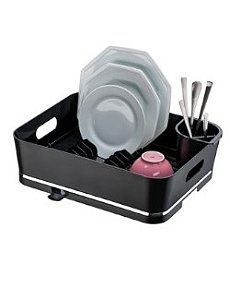 Escorredor de Louças Eleganza Preto