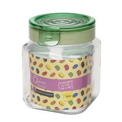 Pote Hermético de Vidro Quadrado