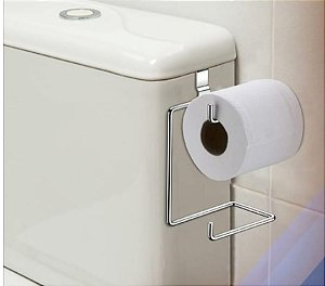 Suporte para papel higiênico duplo - Encaixe