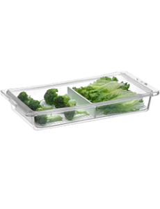 Travessa Retangular 3,4L Com Grade - Cristal