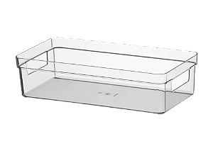 Organizador 2,8l - Sem Tampa - Cristal