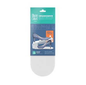 Organizador para Sapato Regulável Branco