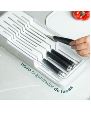 Organizador Diamond p/ Facas 40x15x7,5 cm