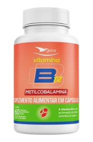 Vitamina B12-Metilcobolamina 60 capsulas