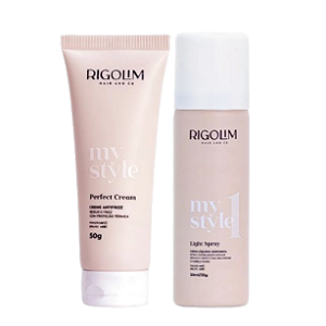 KIT PERFEITINHO - 1 LIGHT MINI 50ML + 1 PERFECT MINI 50g - RIGOLIM HAIR AND CO - 2 PRODUTOS