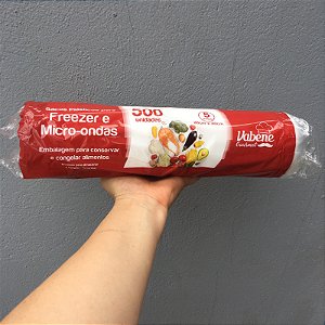 Bobina Freezer e Microondas 5L 28cmx40cm Rolo com 500 Sacos Vabene