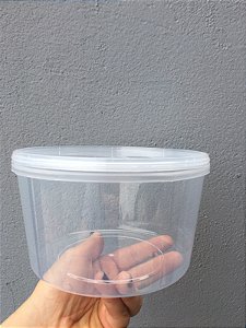 Pote Com Lacre 1000ml Caixa (à Granel) Com 150unidades K-pack