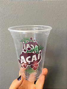 COPO 400ML PP POST MIX 440ML AÇAÍ TIRA COM 50 COPOS COPOZAN
