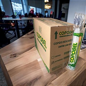 Copo Plastico 50ml Transparente Ps Caixa Com 5000 Copos Copobel