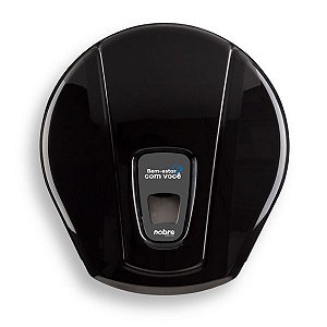 Dispenser Para Papel Higiênico Rolão 300/500 Metros Preto Nobre