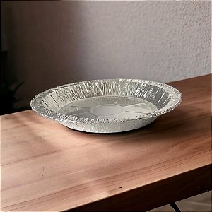 Forma de Alumínio Descartável Para Pizza T20 20cm 540ml Caixa Com 200 unidades Térmica