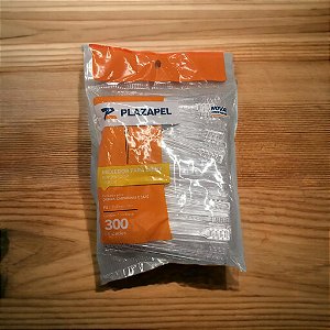 Mexedor Drinks,Caipirinha,Café,Chá Pacote Com 300 Mexedores  10,8cm Cristal PS Plazapel