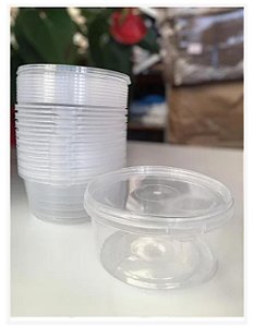 Pote Com Lacre 250ml Kit C/10unidades Cada K-pack