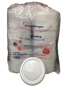 Tampa Marmiteiro Marmitex Marmita De Isopor Redonda Eps Mc 500ml Mc750ml Mc1100ml Fardo Com100unid